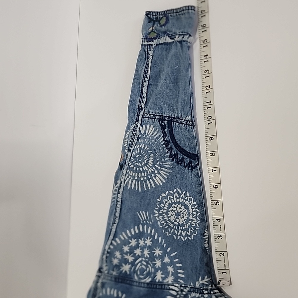 Free People Marrakesh Embroidered Denim Top - Picture 15 of 16